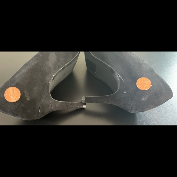 H&M Black Suede Short Heels - Picture 7 of 10